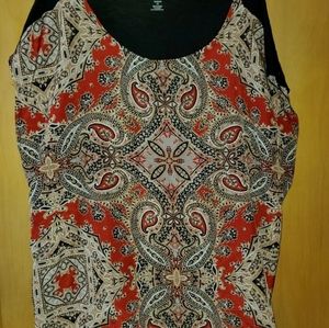 DressBarn Sleeveless Top 2X